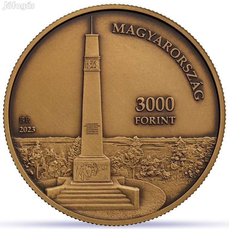 Katonai Emlékpark Pákozd 2023 Színesfém emlékérem 3.000 Forint