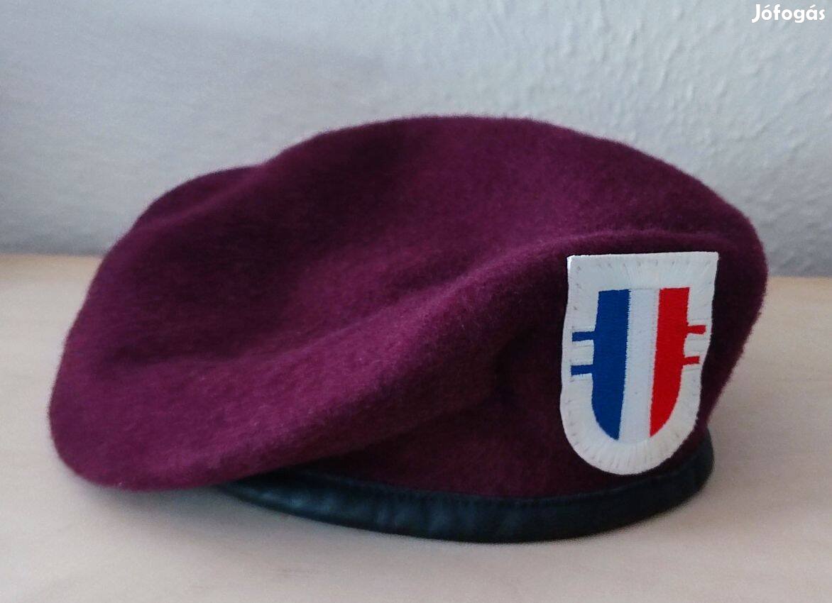 Katonai beret sapka új