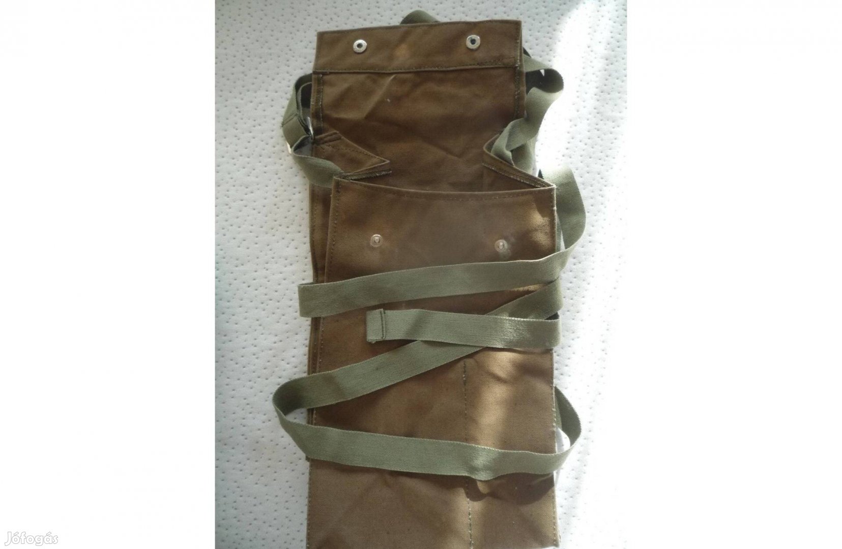 Katonai gázálarc-maszk tartó vászon táska,válltáska