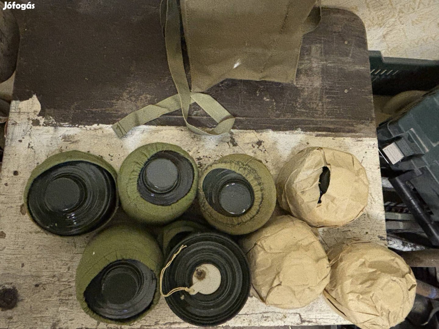 Katonai gázálarc szűrő