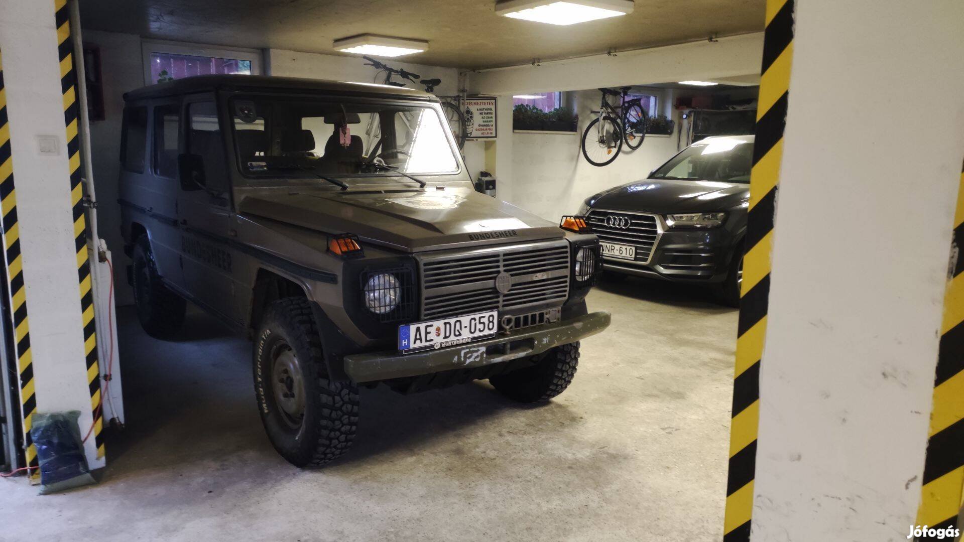 Katonai honvédségi Osztrák Steyr Puch G Mercedes