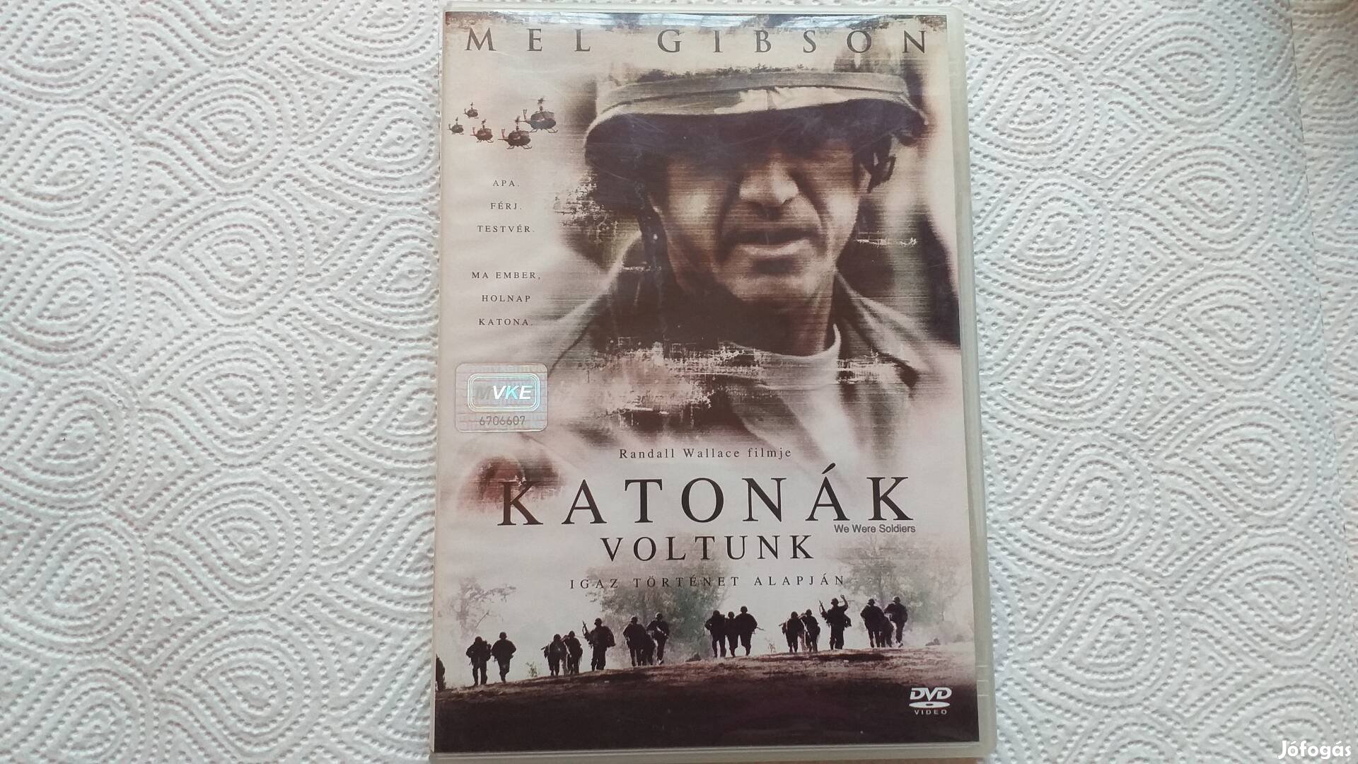 Katonák voltunk DVD-Mel Gibson film