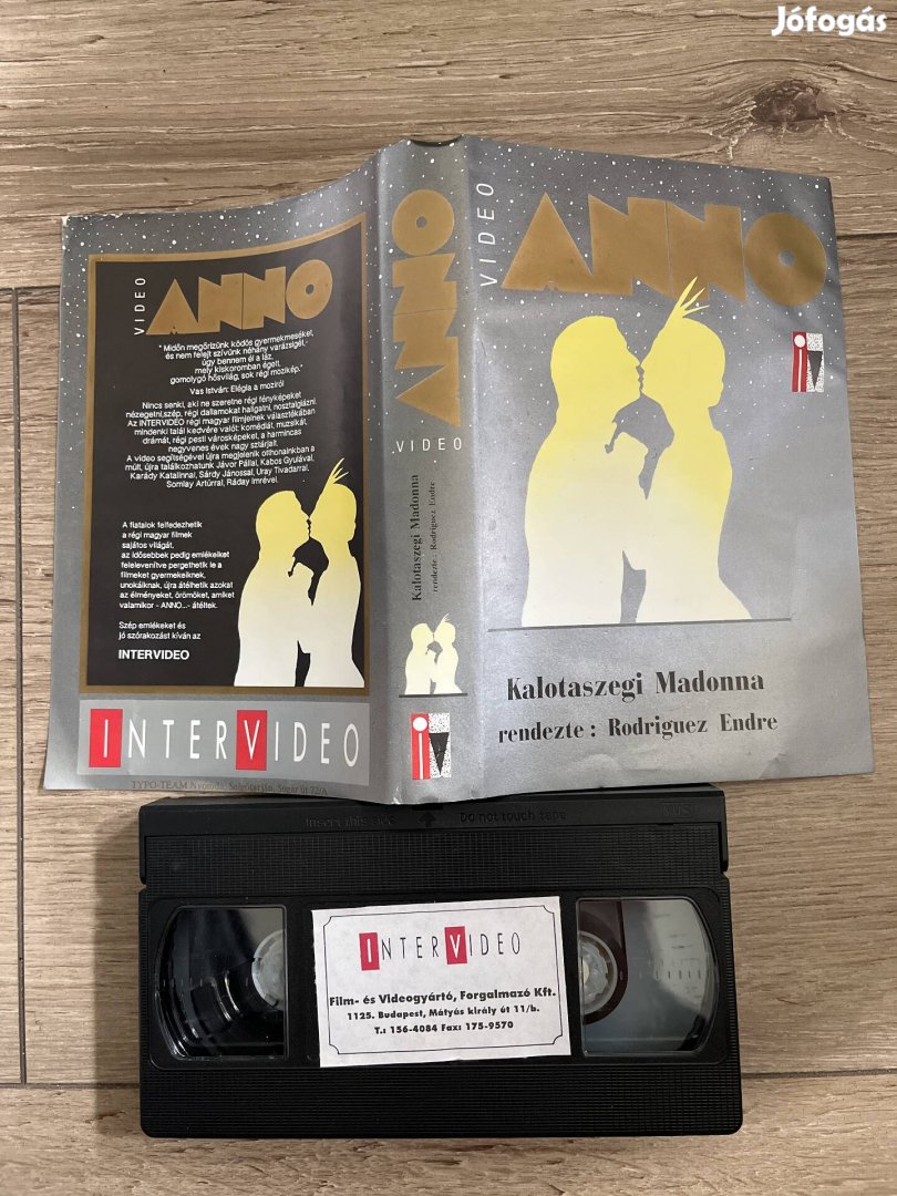 Katonaszegi madonna vhs intervideo 