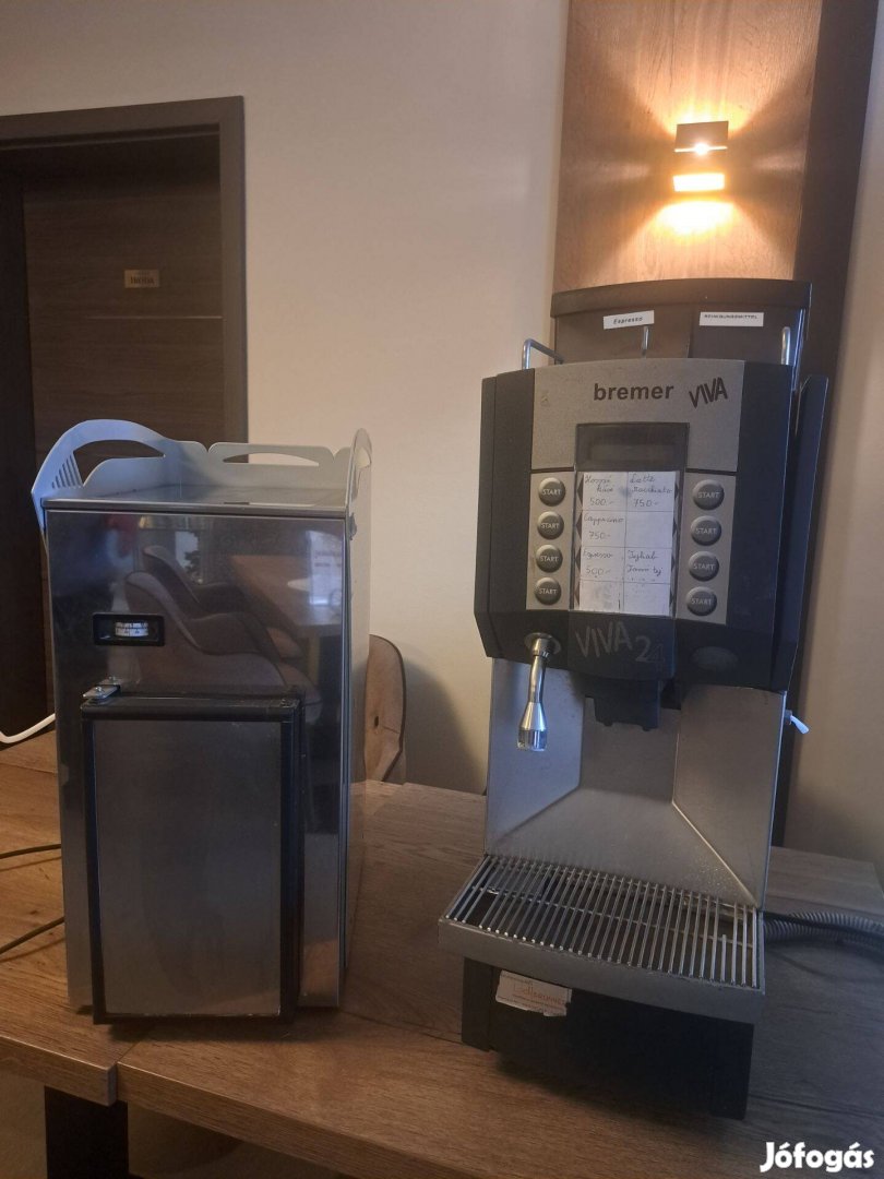 Kávéfőző tejhabosítóval nagy teljesítményű