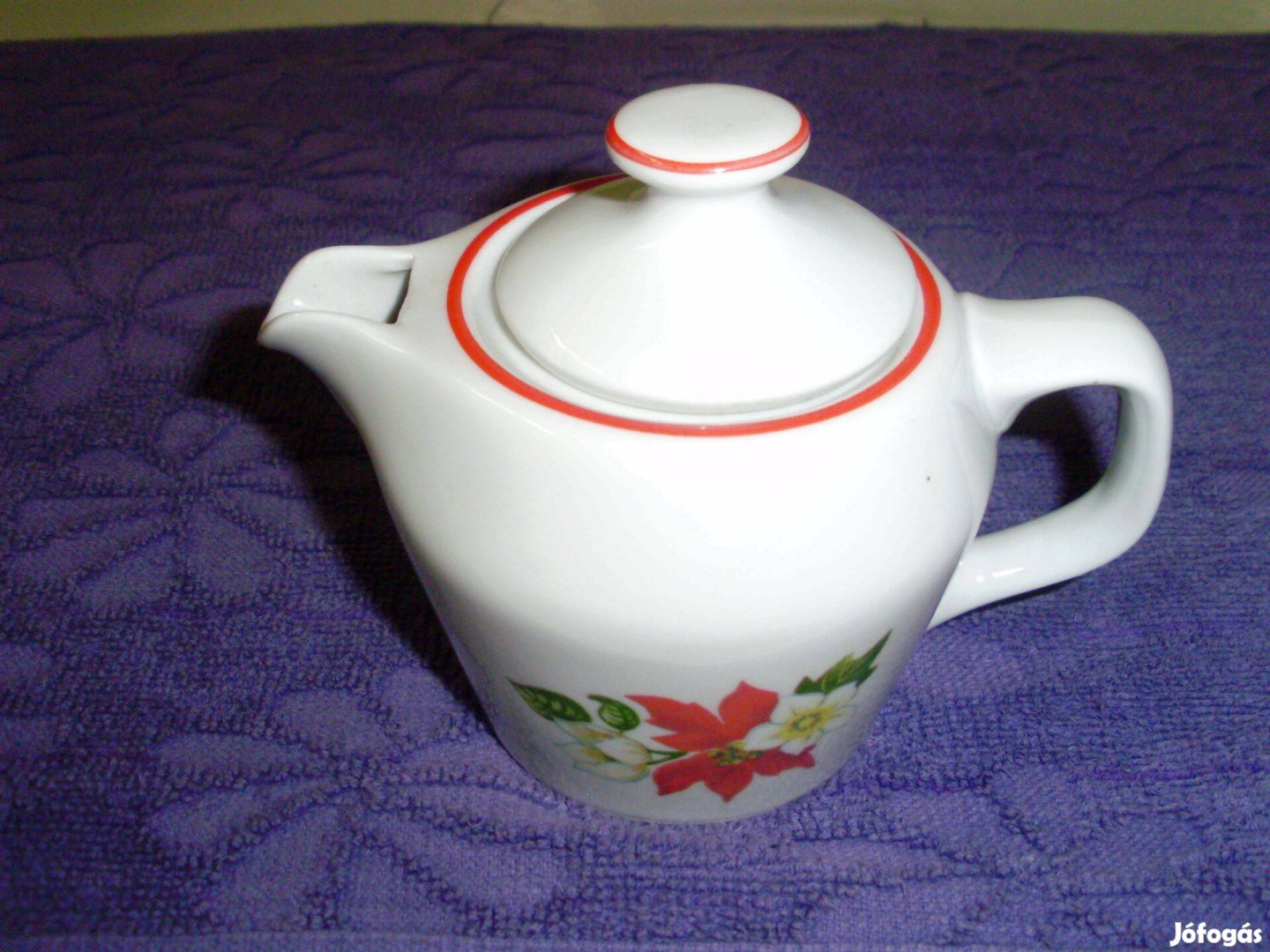 Kávékiöntő retro Hollóházi porcelán kávé kiöntő