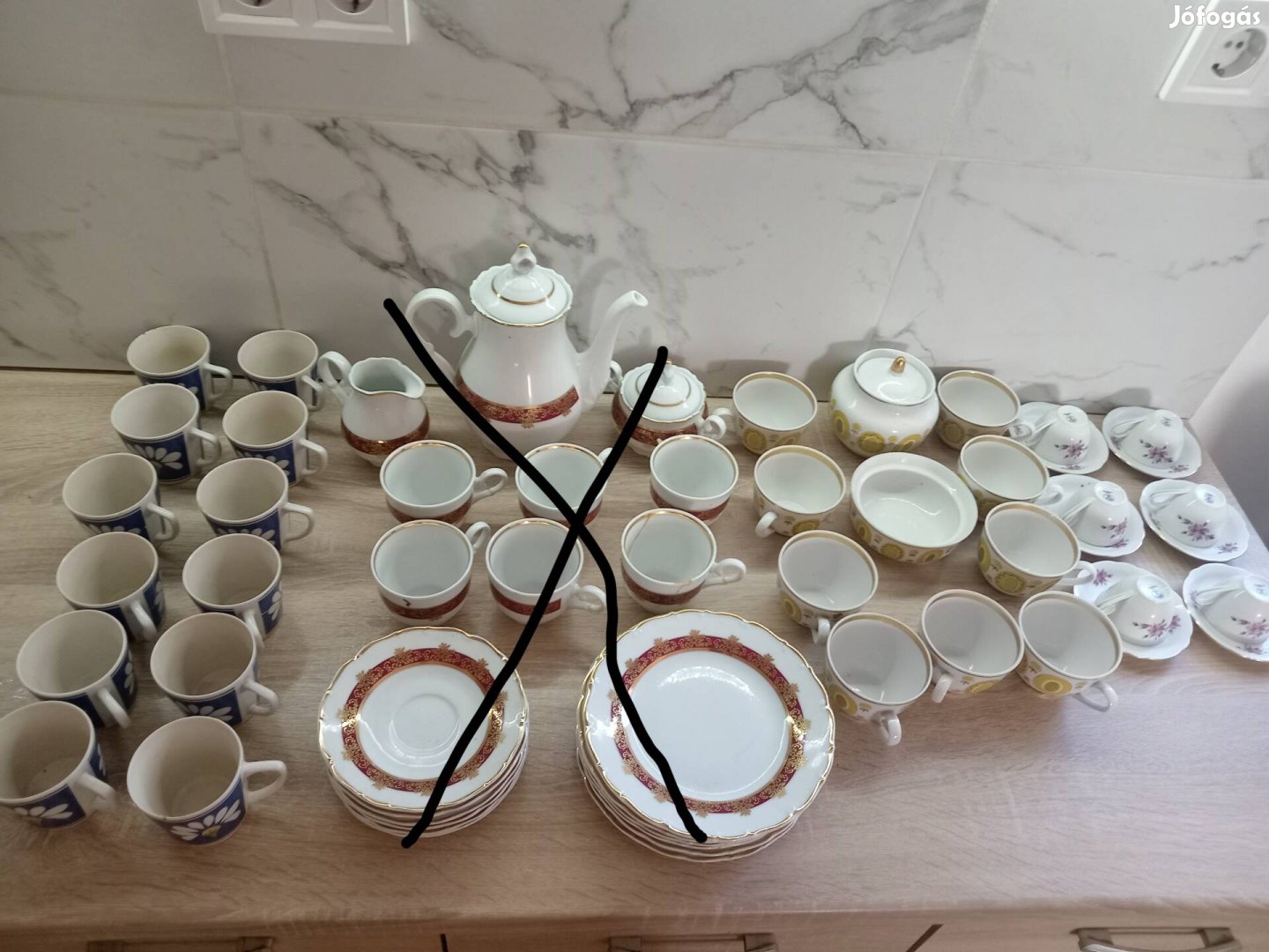 Kávés csésze készlet