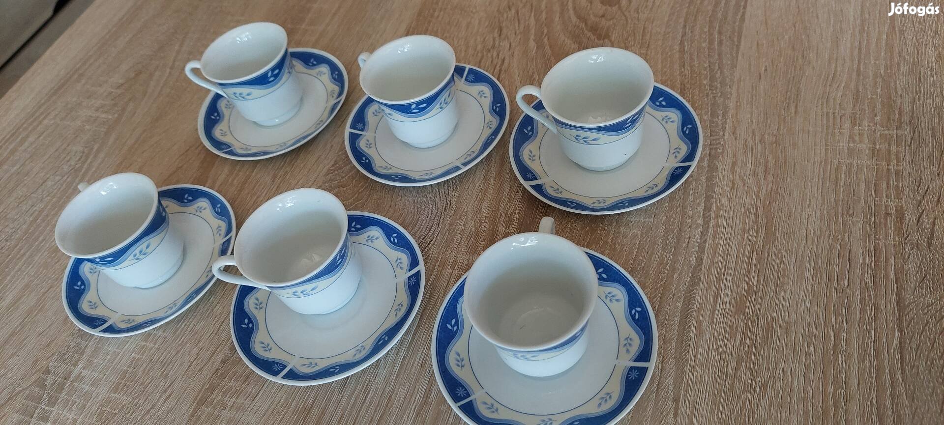 Kávés csésze szett