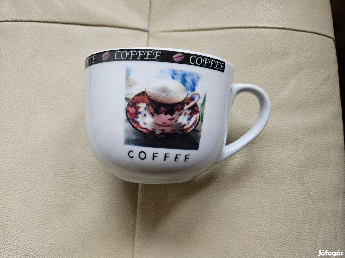 Kávés kávés coffee kerámia porcelán bögre Hibátlan