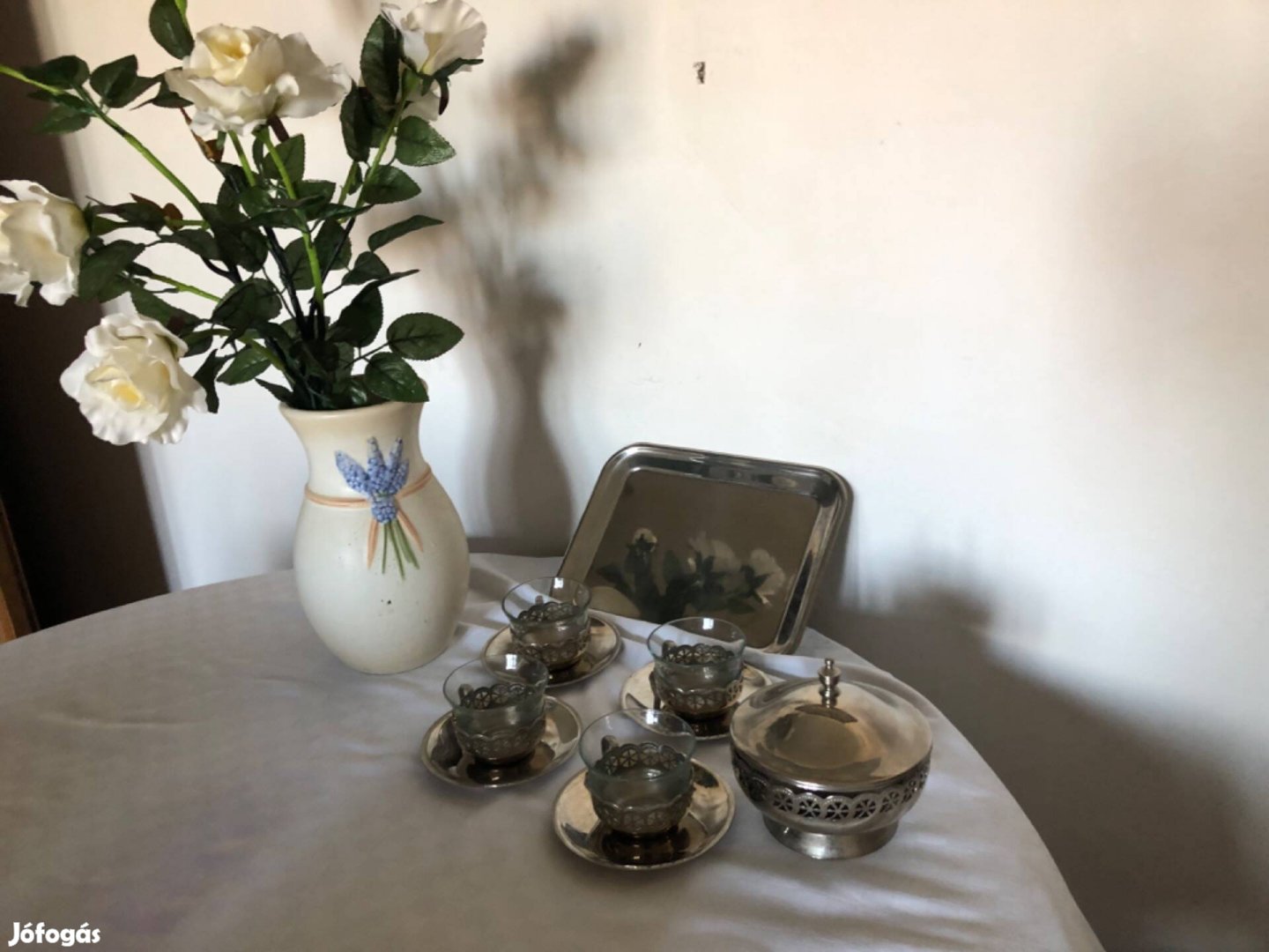 Kávés készlet, egyedi, gyönyörű