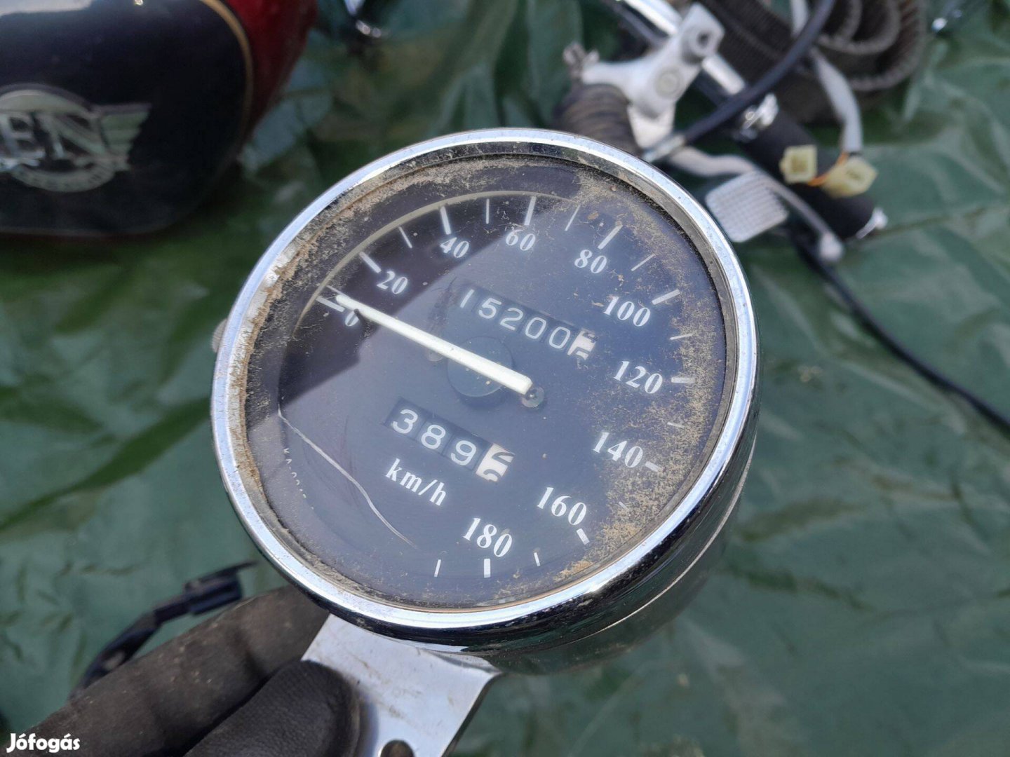 Kawasaki EN 500 Vulcan alkatrész , kerekek , kipufogó