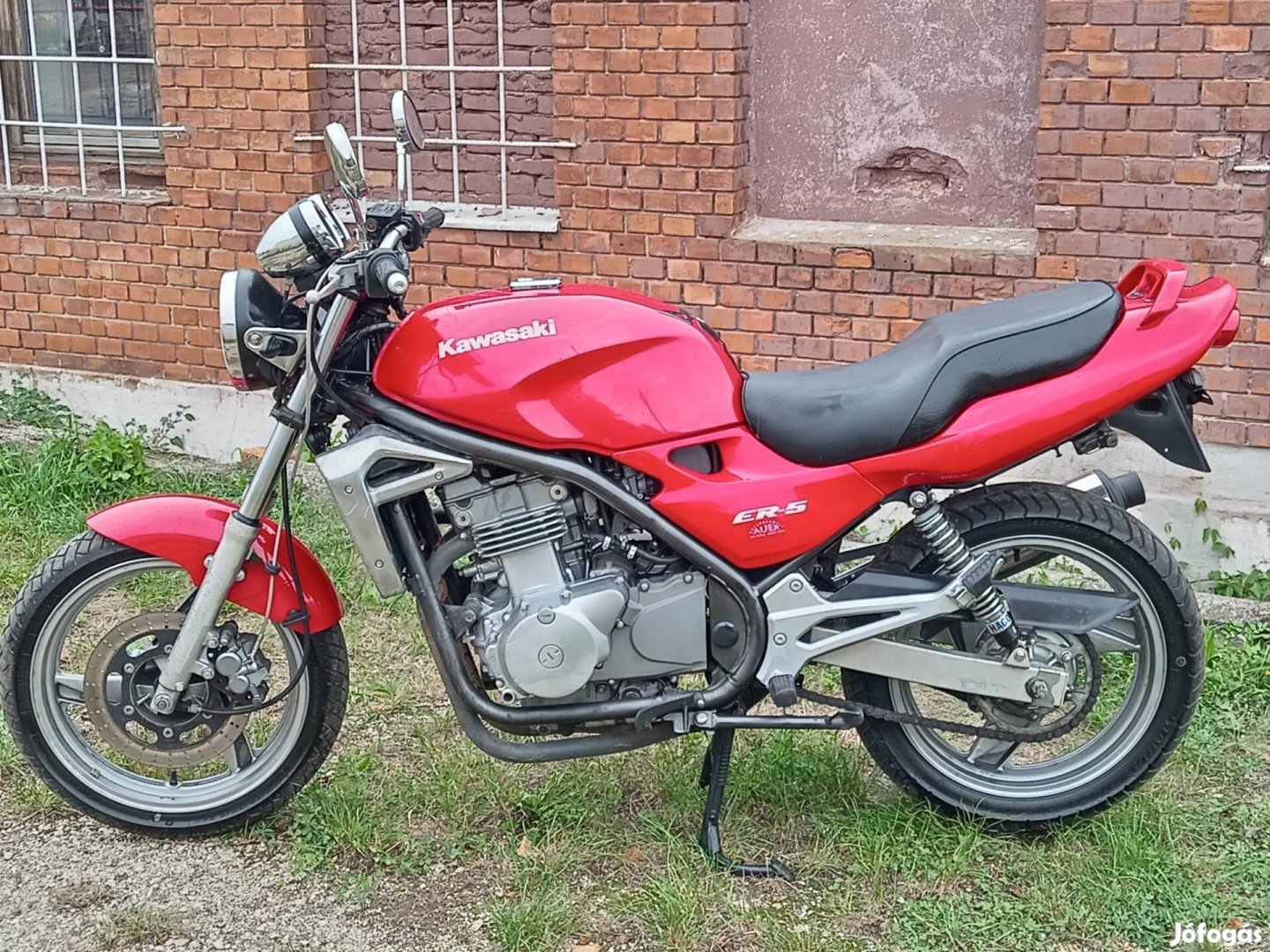 Kawasaki ER-5 twin 25kw papírokkal