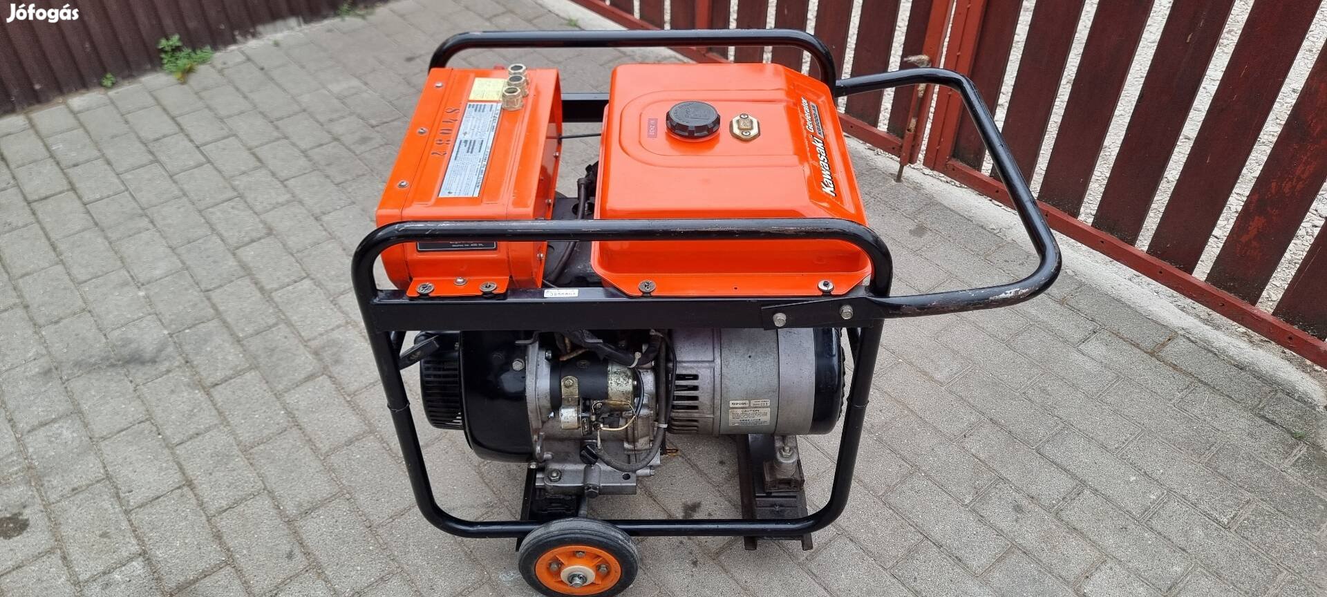 Kawasaki KG5000-AS 5000W generátor aggregátor