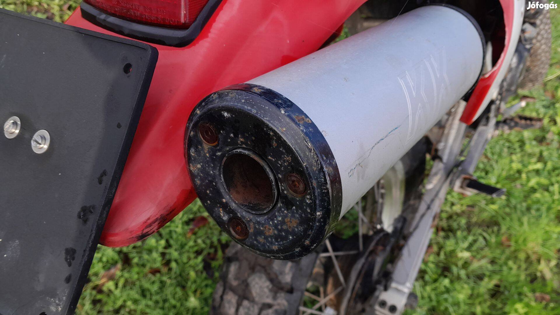 Kawasaki Klr 600 alkatrész , kipufogó