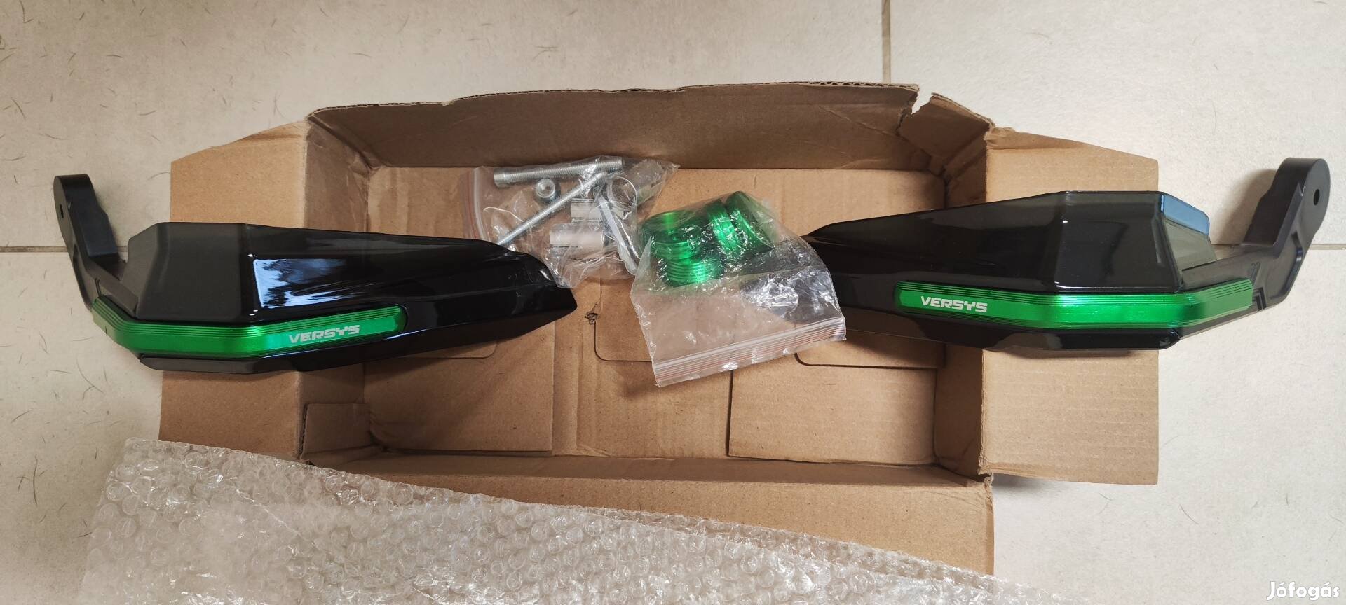 Kawasaki Versys 650, 1000, x-300 kézvédő, Kawasaki lime