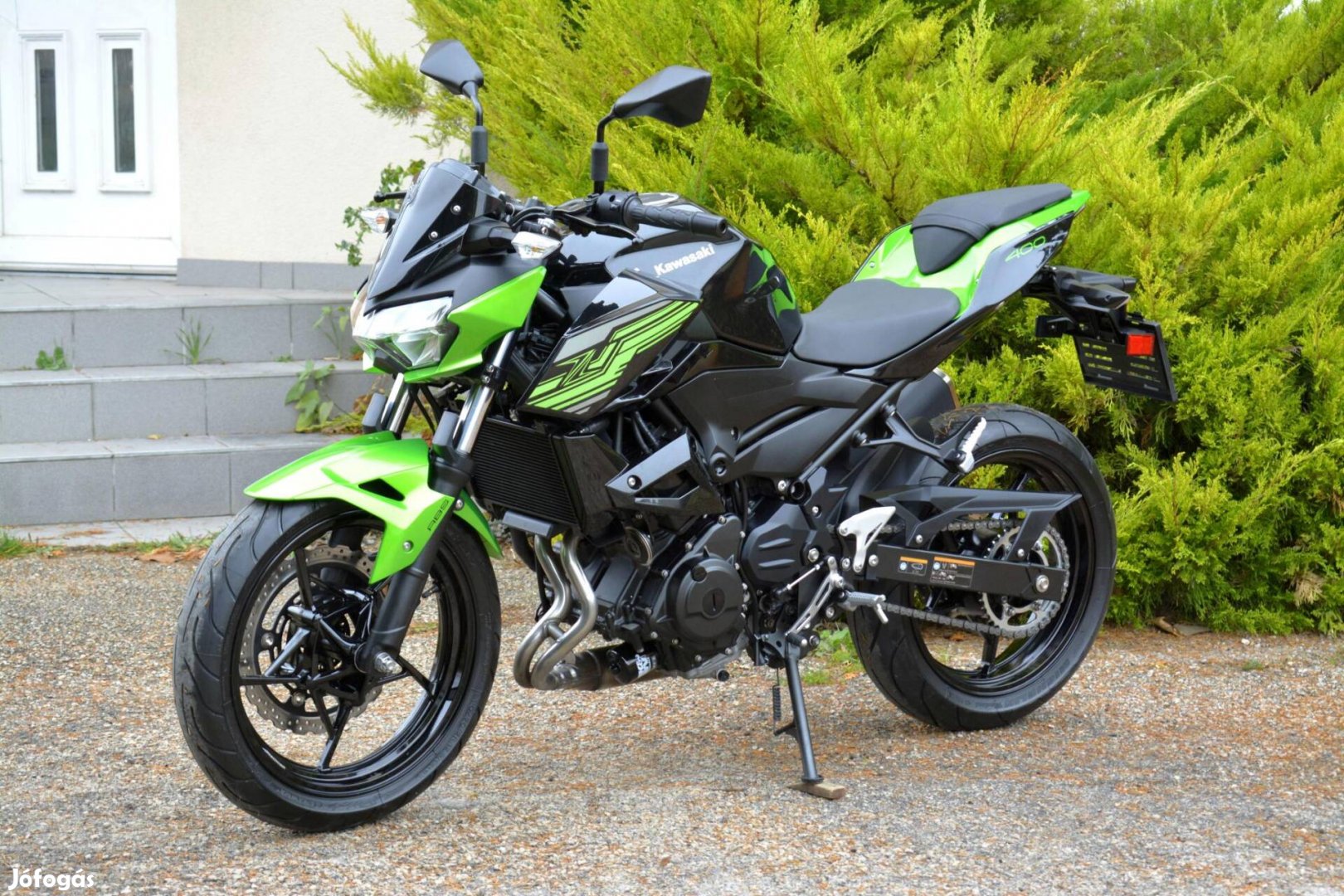 Kawasaki Z 400 ABS.1-Tulaj.VEZ.SZ.Könyv.Sérülés...