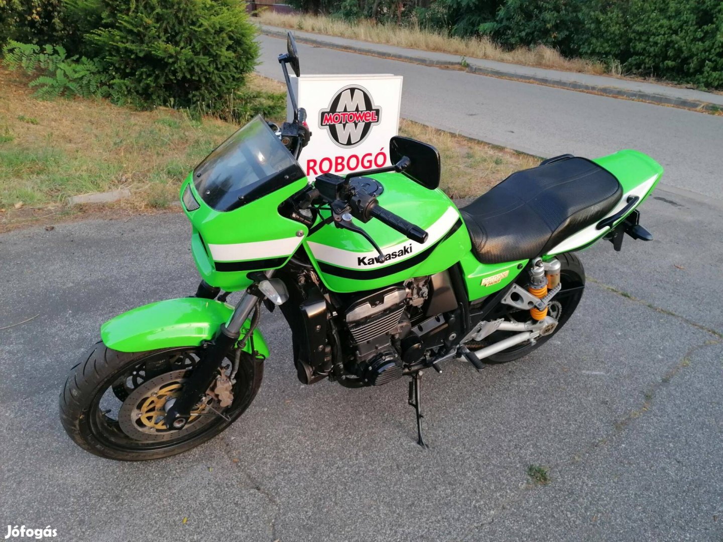 Kawasaki Zrx 1100 Akció! Gyűjtői!Gyönyörű!SZERV...