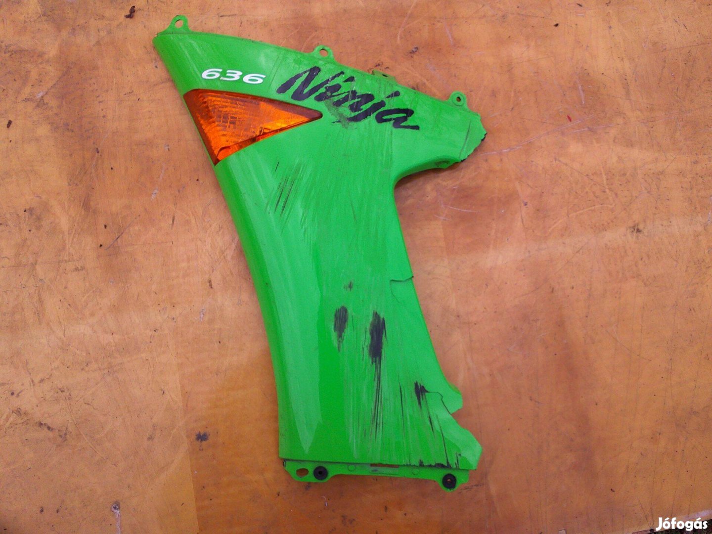 Kawasaki Zx6R(636R)2005-ösről: sérűlt balos oldalidom eladó