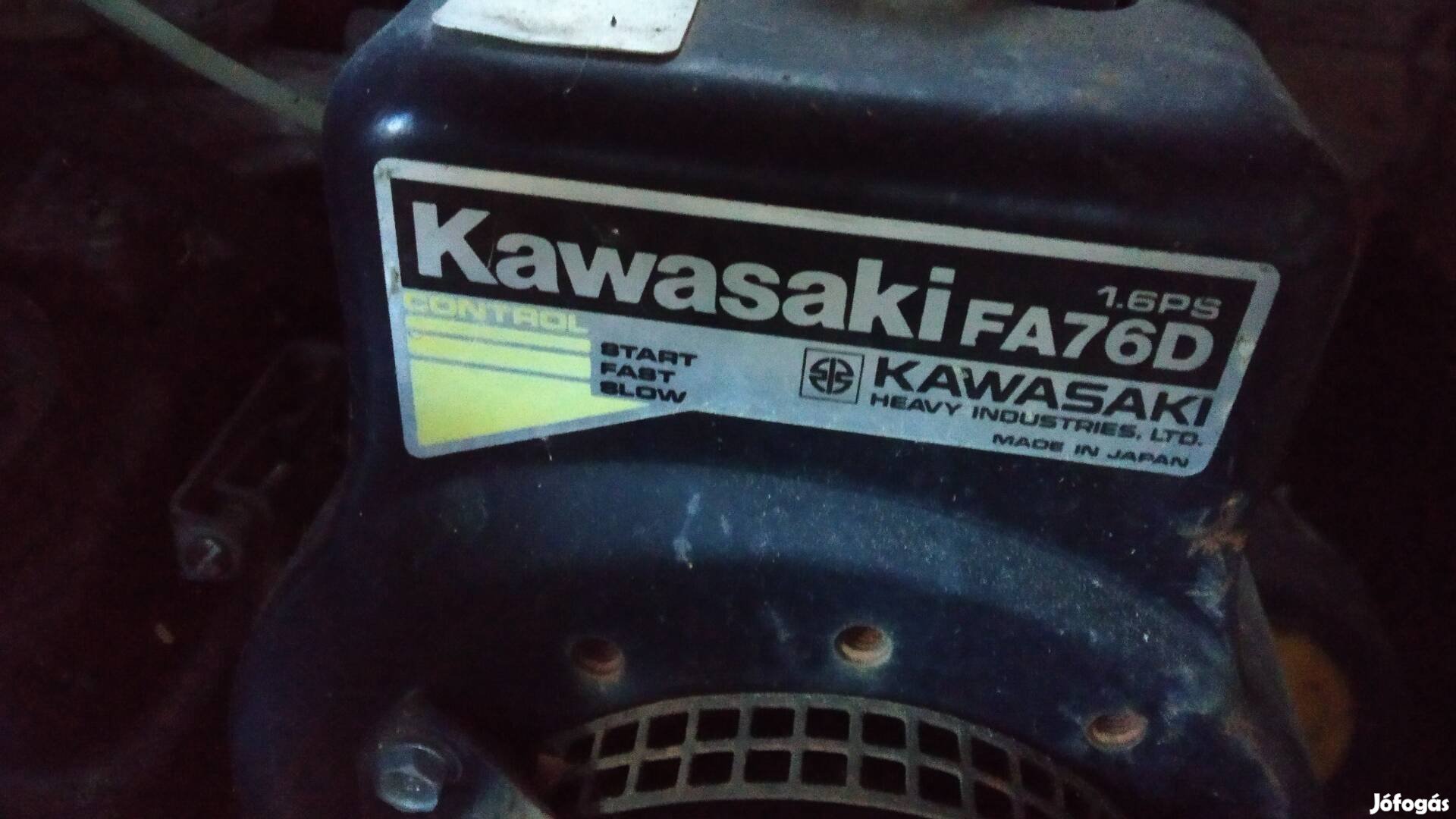 Kawasaki gyepszellőztető