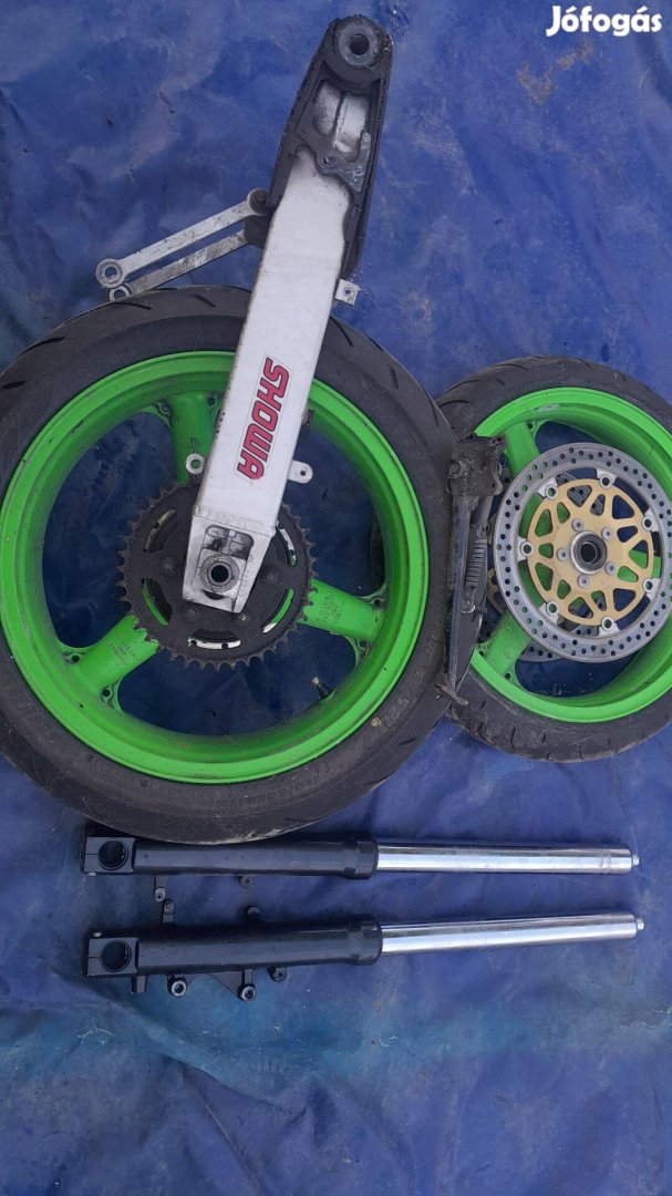 Kawasaki zx6 r, zx 6 r, alkatrész 1998