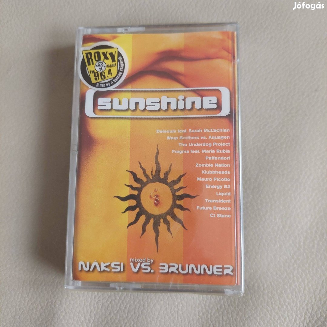 Kazetta Náksi vs. Brunner - Sunshine Új - Bontatlan!