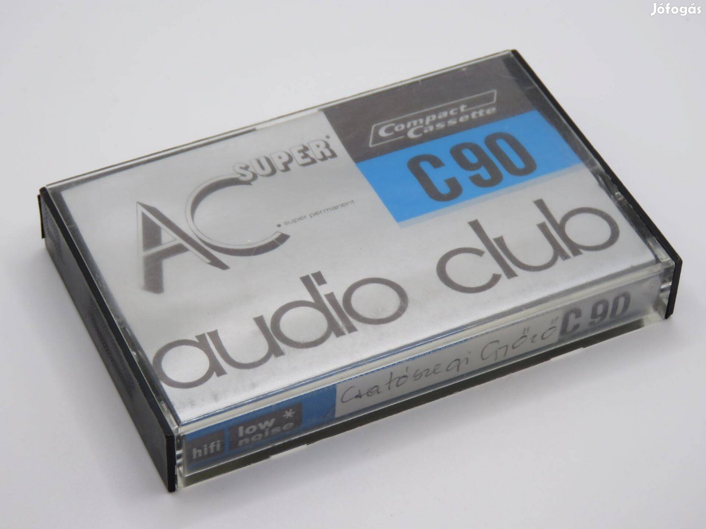 Kazetta - Audi Club C 90 - fehér