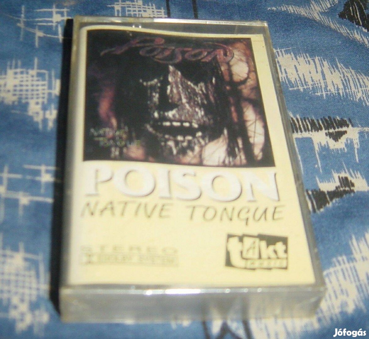 Kazetta - Poison - Native Tongue (bontatlan / Polski ) 1993