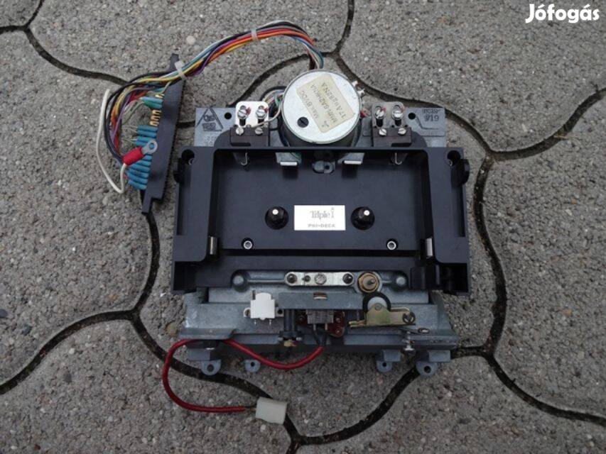 Kazettás magnó deck alumínium öntvény mechanika