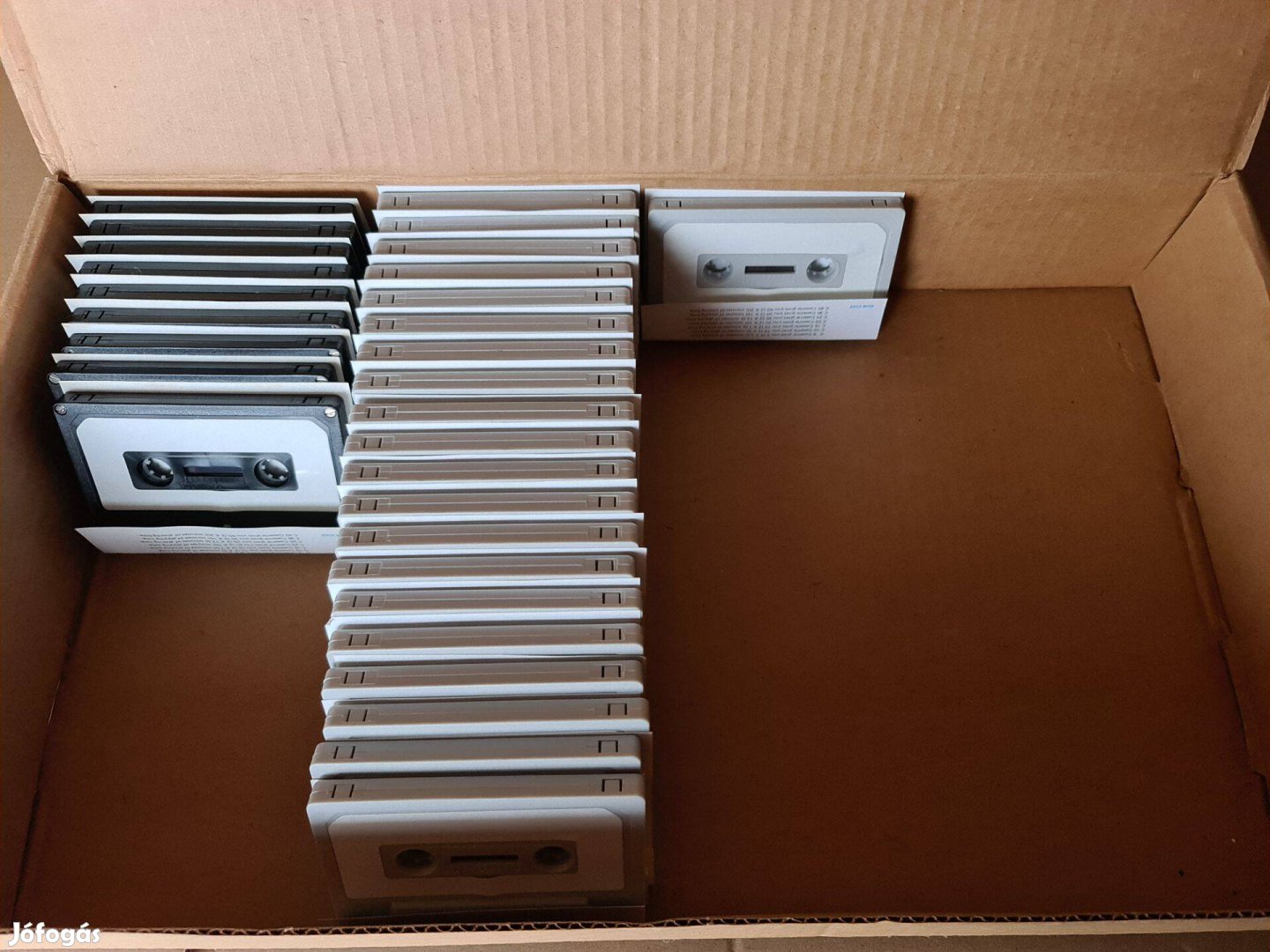 Kazettás magnó deck kazetta még nem használt 30 db