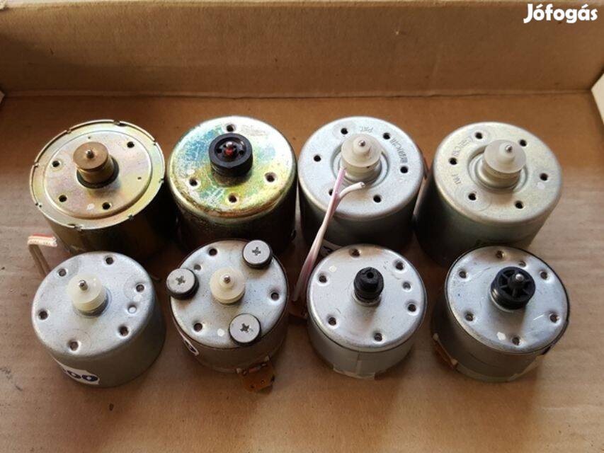 Kazettás magnó deck motor 8 db