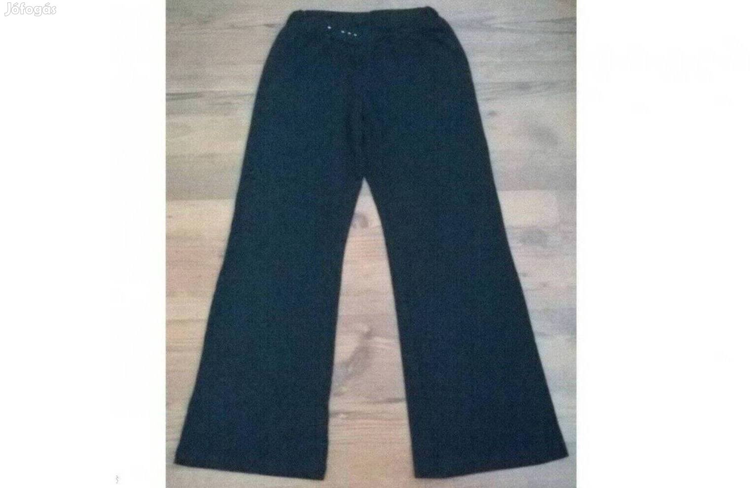 Kb.128-134-es lány fekete ünneplő, alkalmi nadrág