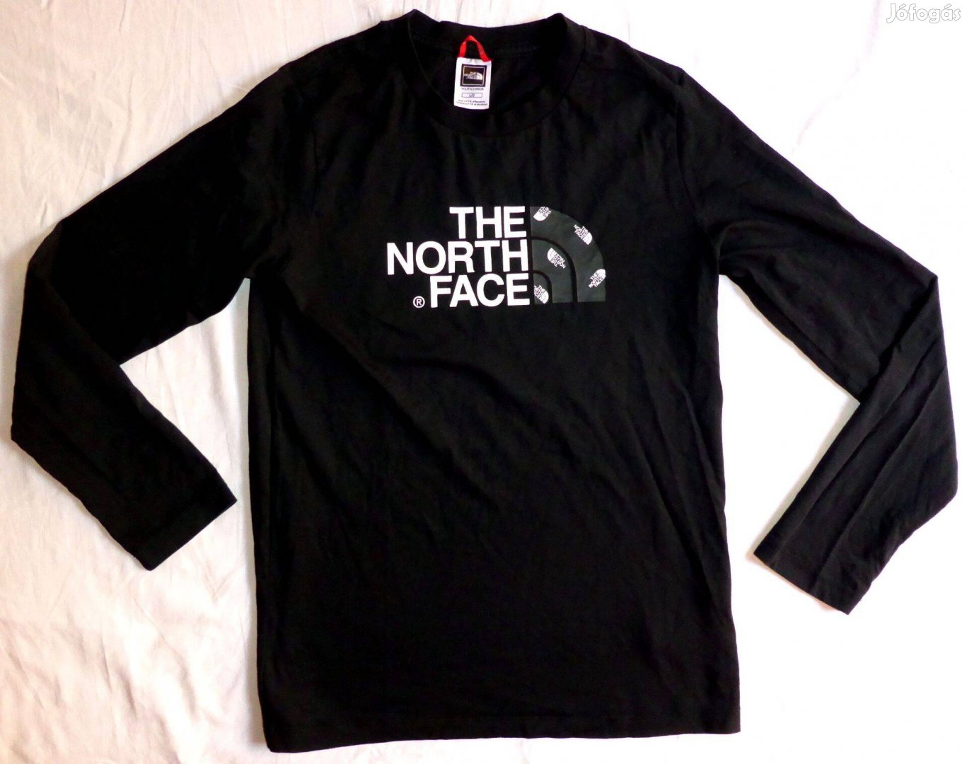Kb 8 - 9 éves gyerekre 16ezres The North Face hosszú ujjú felső olcsón