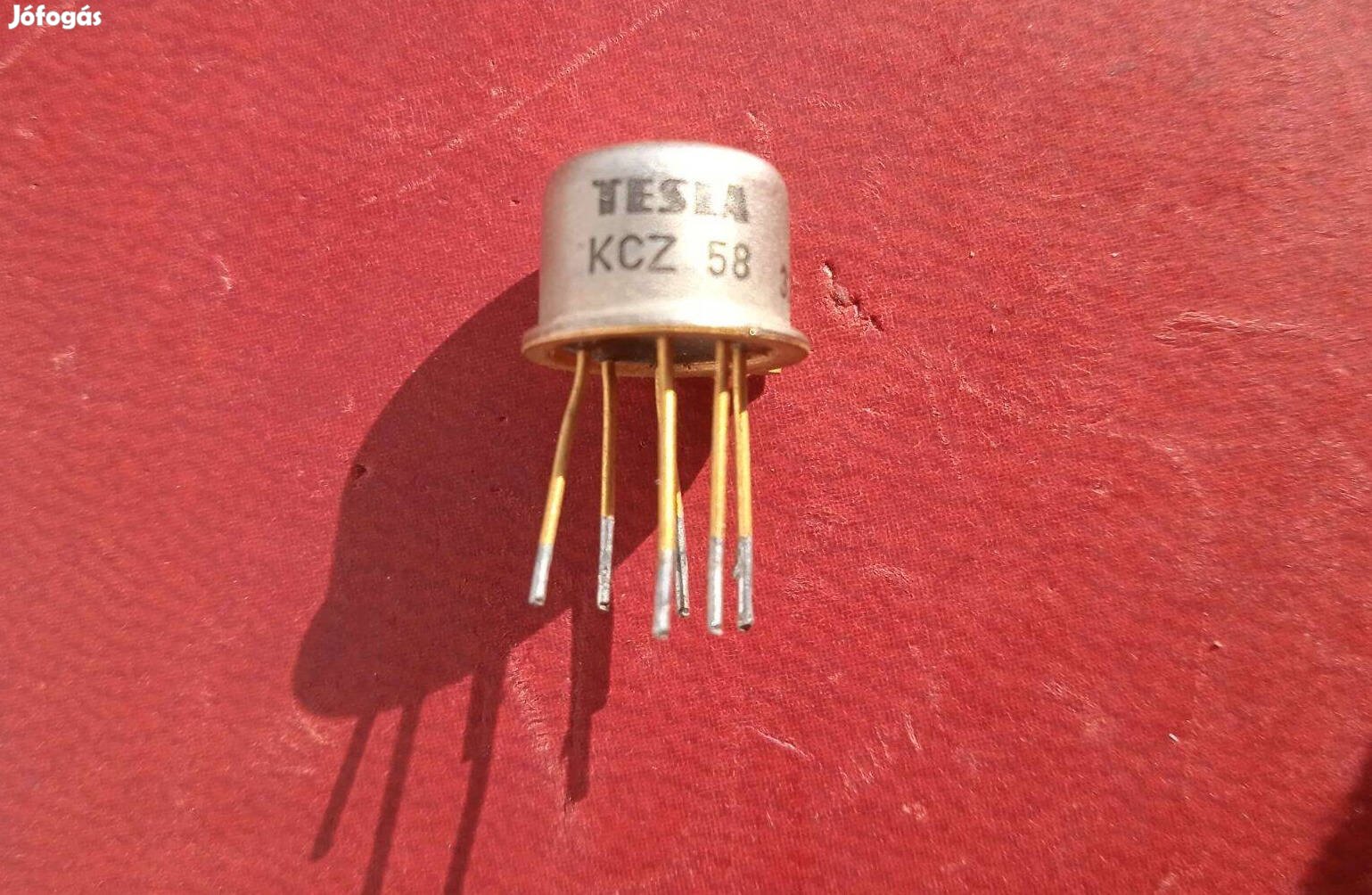 Kcz 58 duál tranzisztor , N , 45 V , 0,1 A , bontott , tesztelt