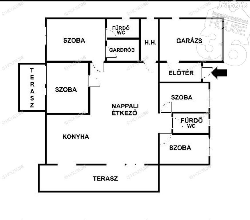 Kecskeméten Eladó új építésű családi ház, garázzsal!
