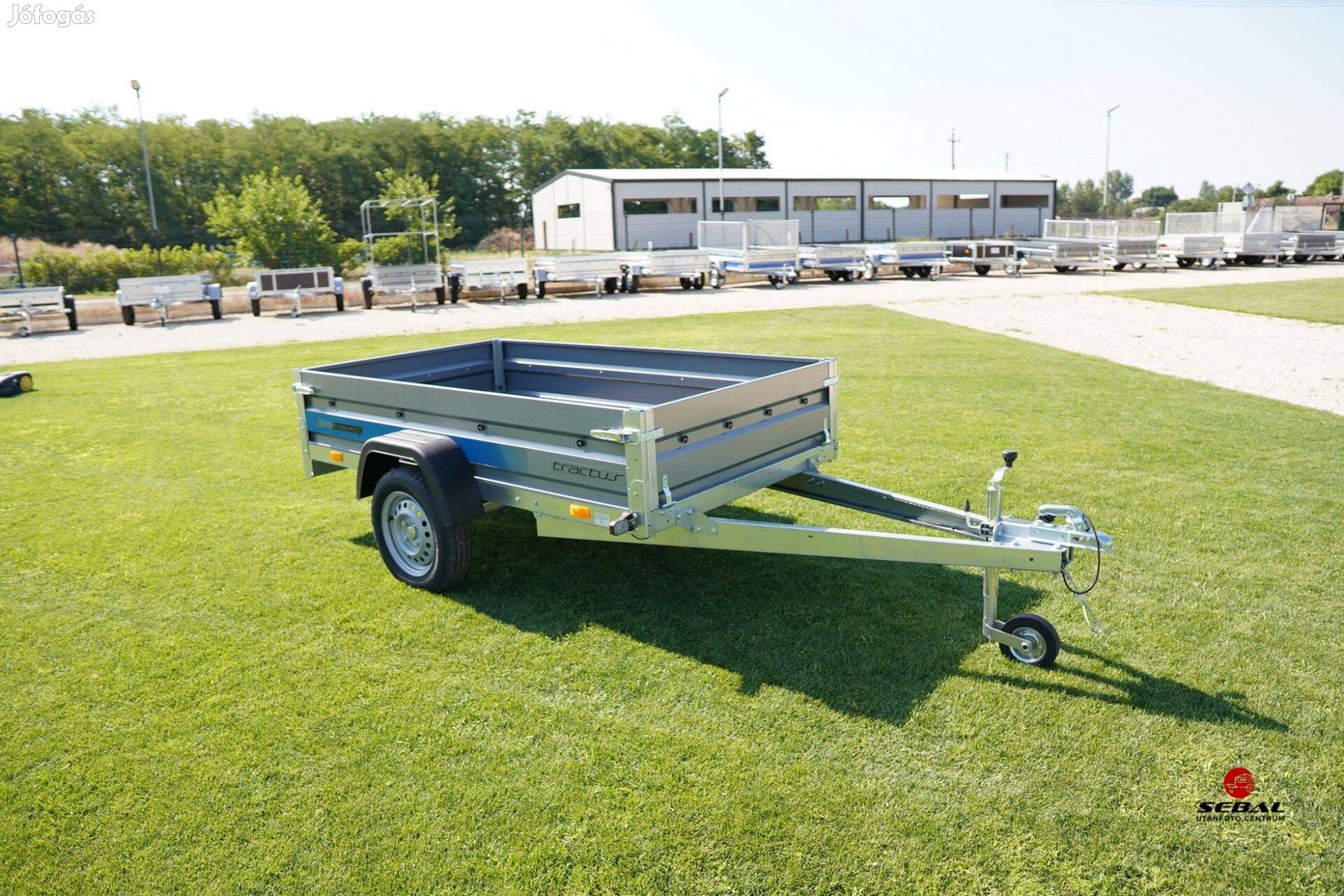 Kecskeméten új 220x125cm-es utánfutó - 470.000 Ft helyett