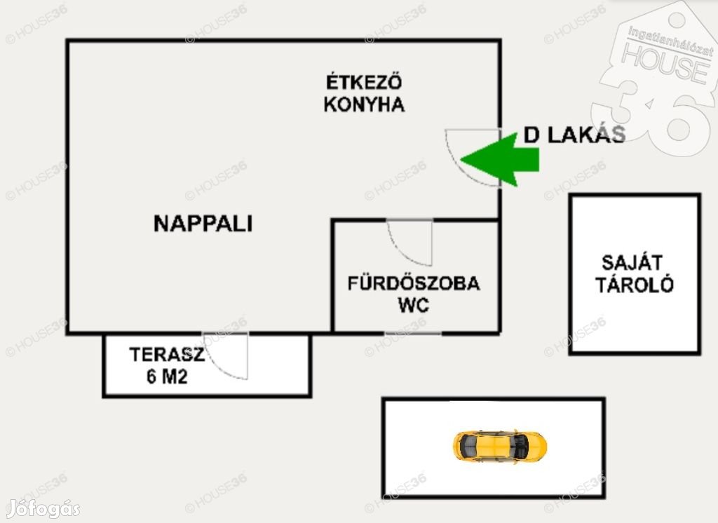 Kecskeméti 34 nm-es lakás eladó