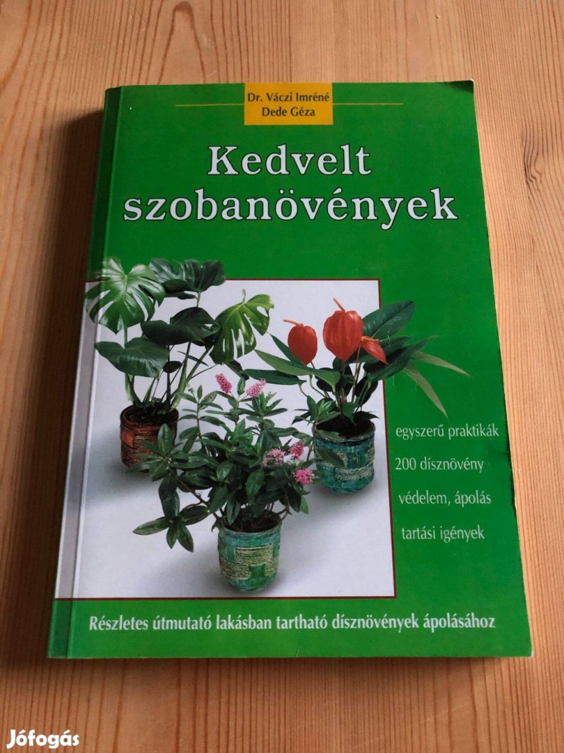 Kedvelt szobanövények könyv