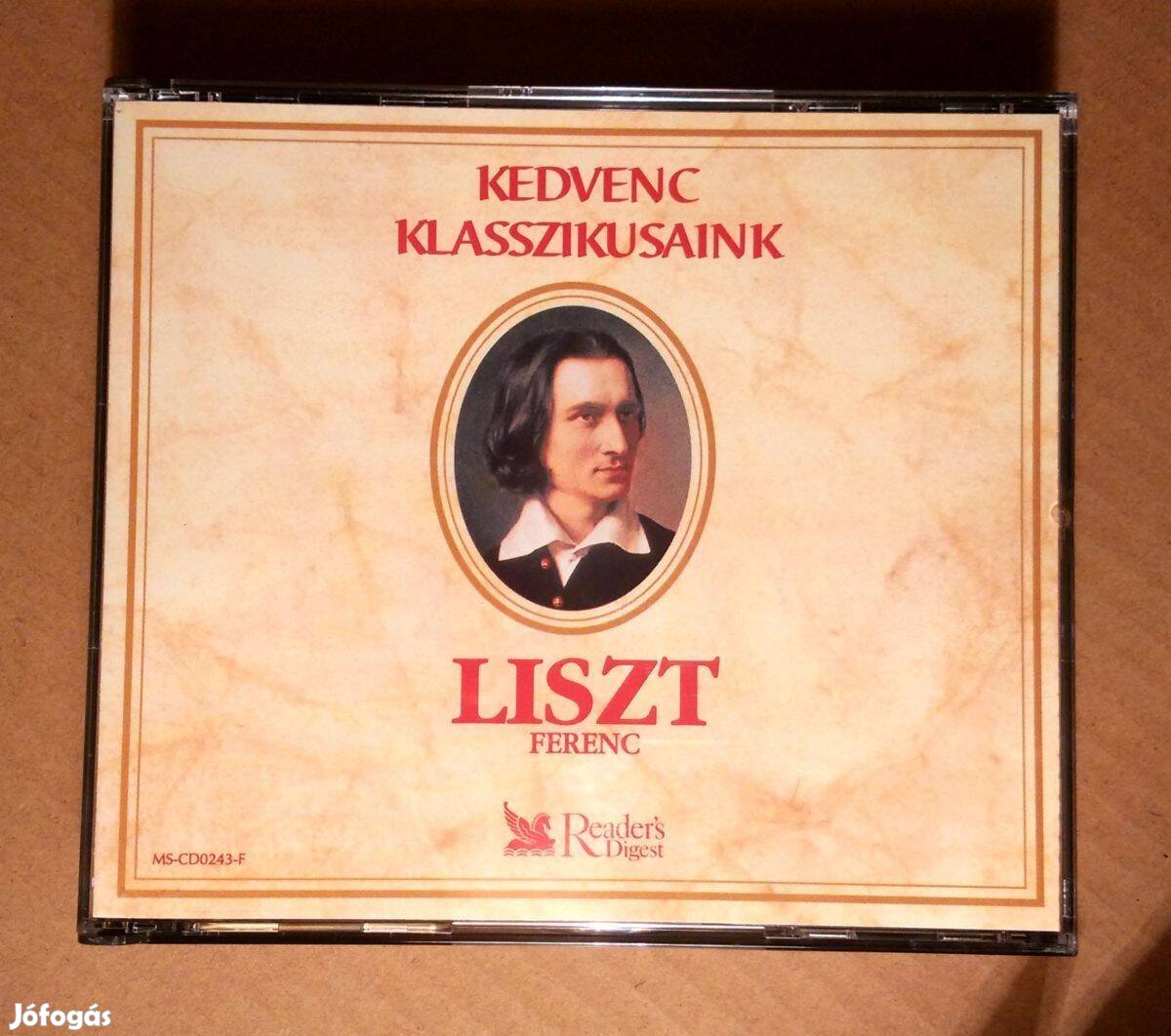 Kedvenc Klasszkusaink - Liszt (3CD-s) 2002 (jogtiszta)