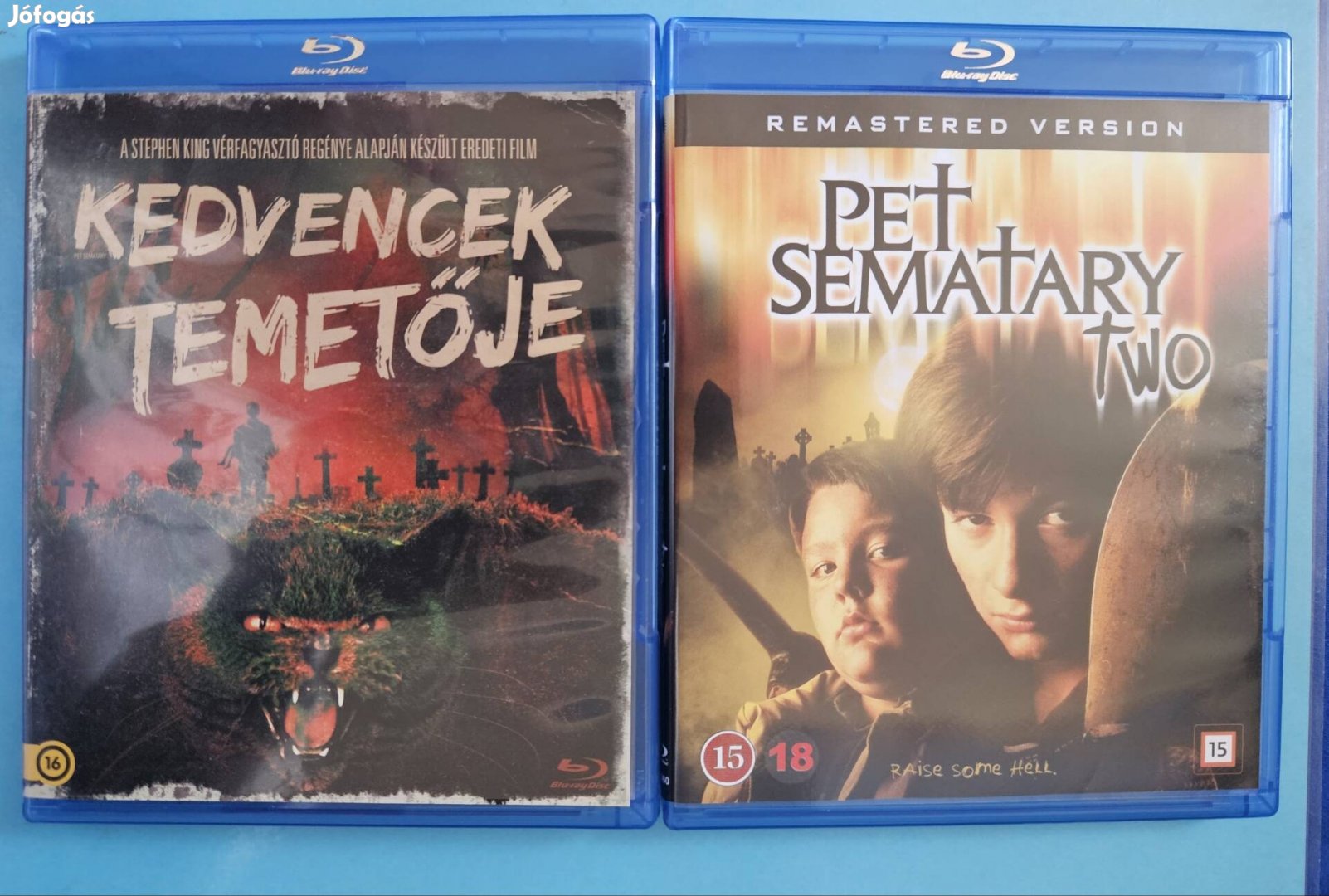 Kedvencek temetője 1,2rész és a remake blu-ray
