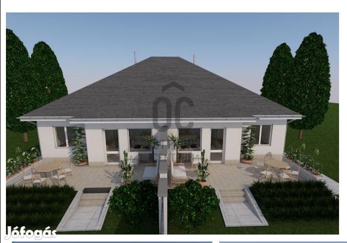 Kedvező áron új építésű ikerház eladó