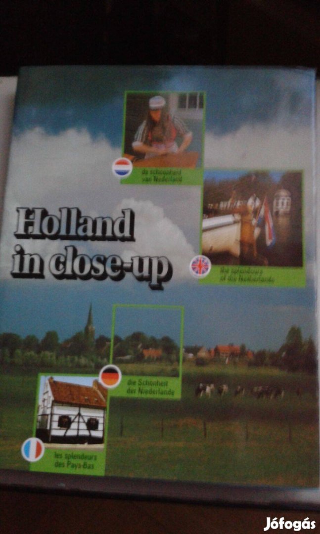 Kees Scherer: Holland in close-up c. könyv