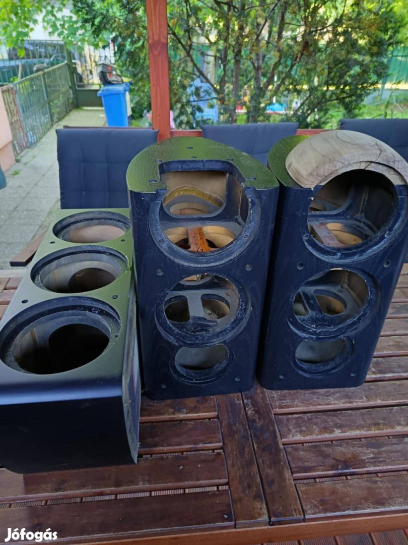 Kef Reference 201 surround és 202 center hangfal Dobozok