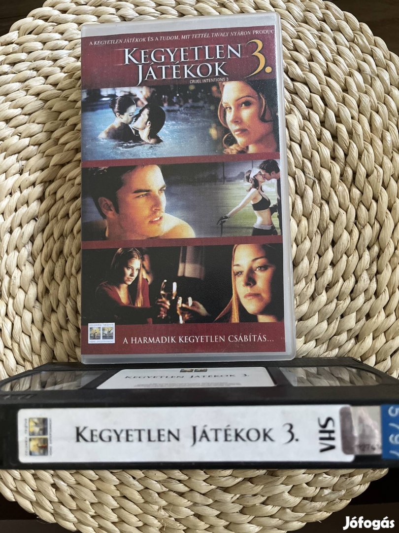 Kegyetlen játékok 3 vhs