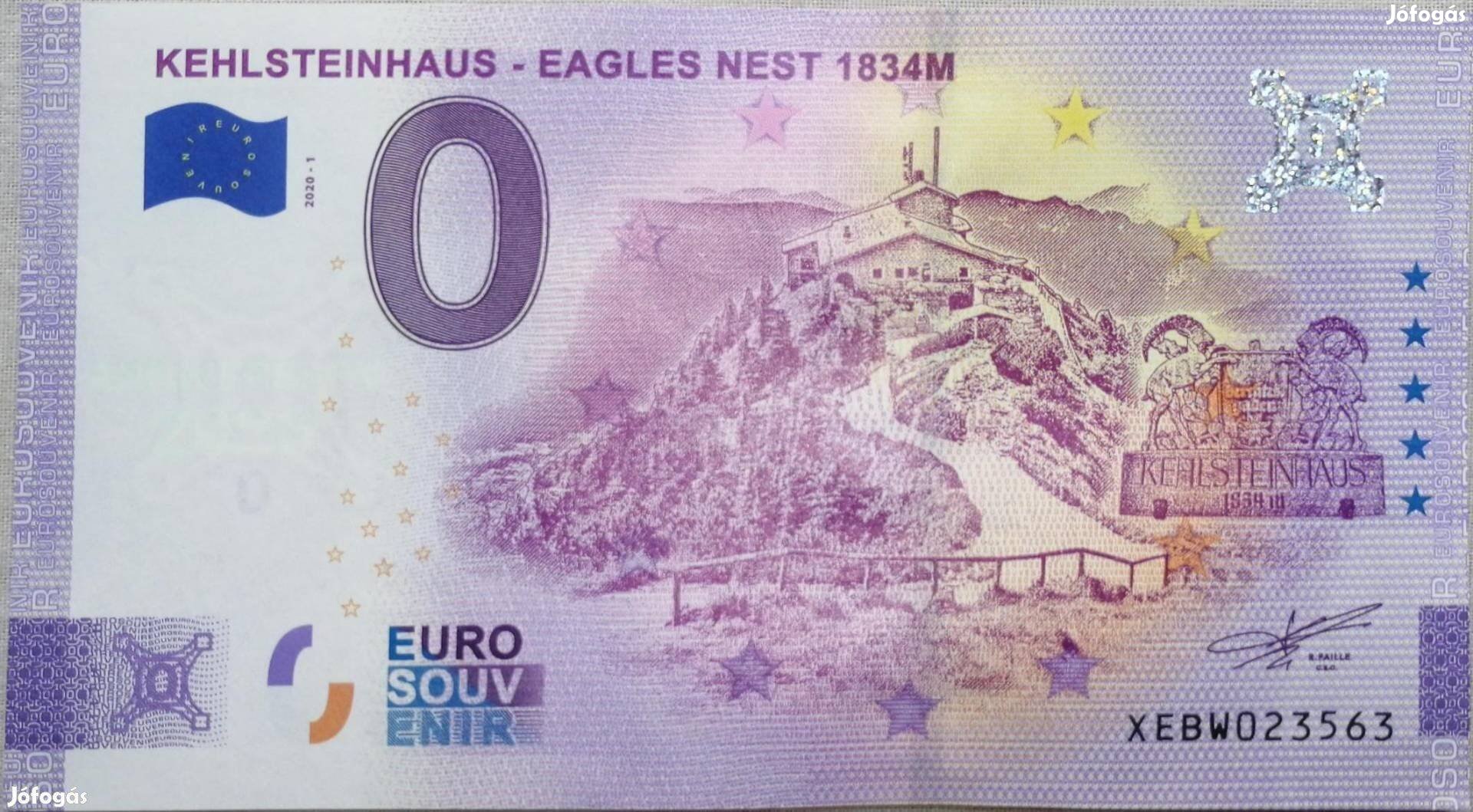 Kehlsteinhaus Sasfeszek UNC euro