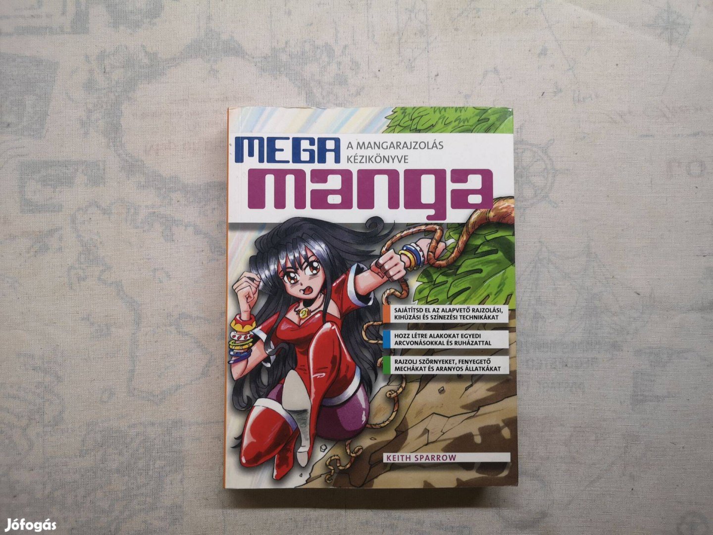 Keith Sparrow - Mega Manga - A mangarajzolás kézikönyve