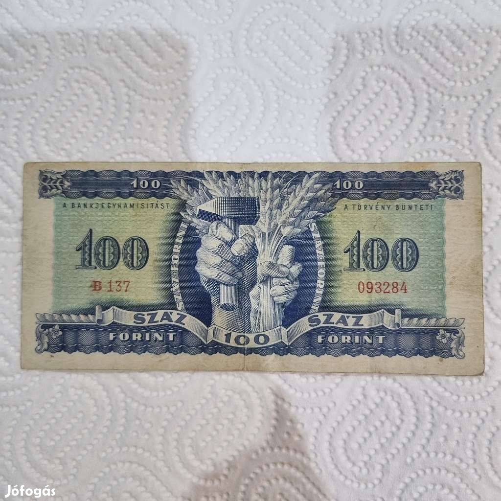 Kék 100 forint szép állapotban