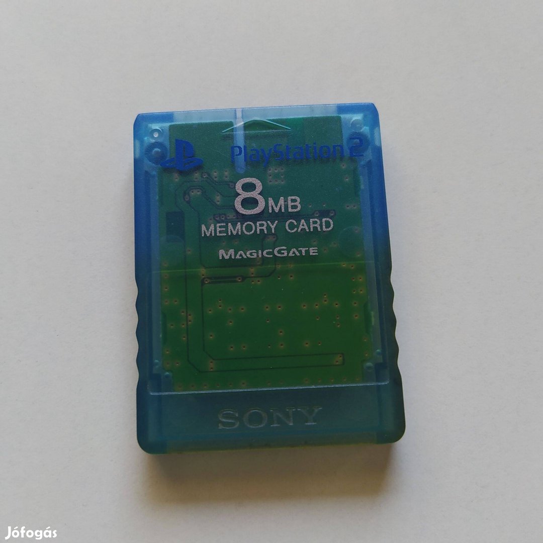 Kék Gyári Sony Memory Card PS2 Playstation 2