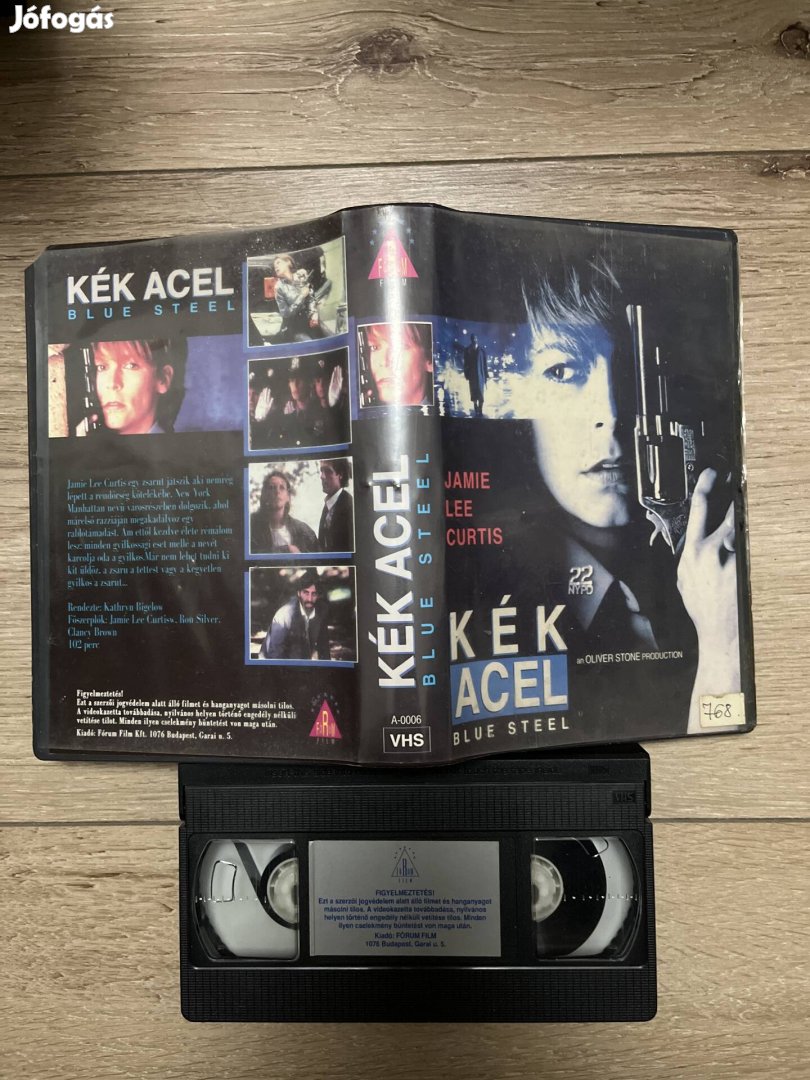 Kék acél vhs 