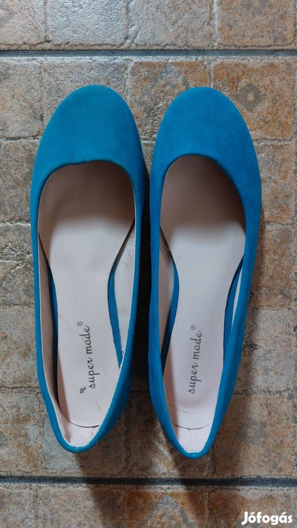 Kék balerina cipő 37-38-as méret