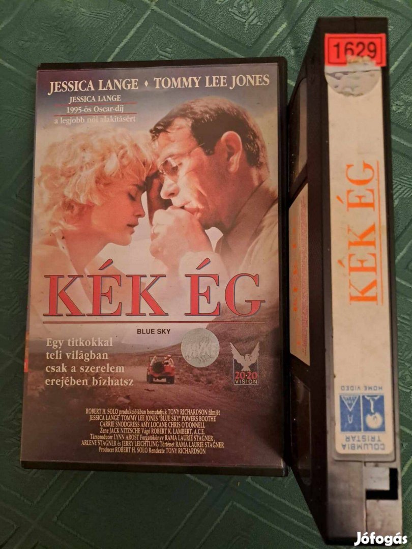 Kék ég VHS - Jessica Lange Oscar -díjas alakítása