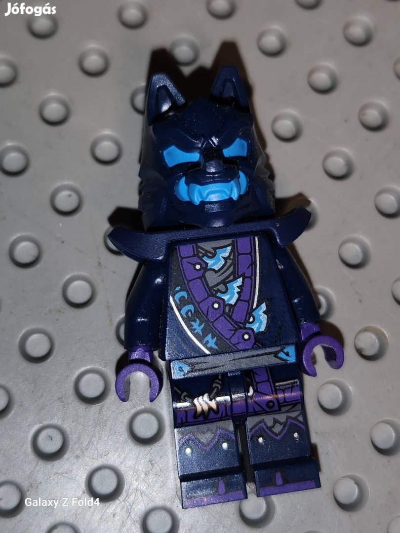 Kék farkasmaszkos ninjago lego figura 